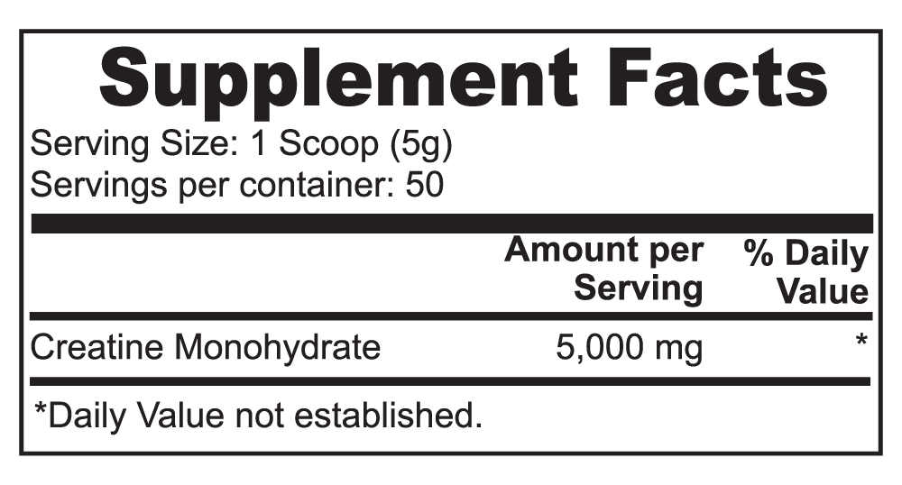 Creatine Monohydrate - Sick Industries